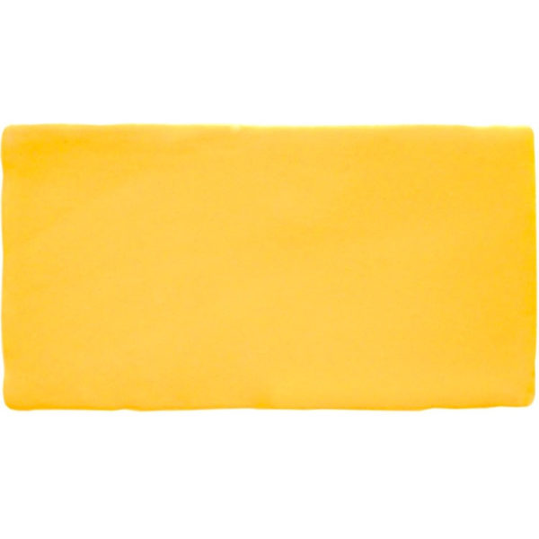 Handvorm Tegel 7,5x15 Geel Limon