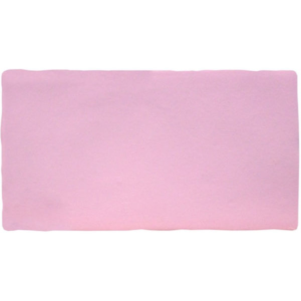 Handvorm Tegel 7,5x15 Roze Rosa