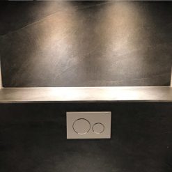 Leisteenlook Tegel 60x120 Antraciet Darkstone Sfeer
