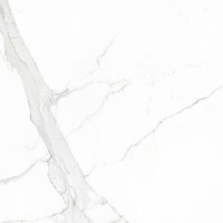 Marmerlook Tegel 60x60 Wit Statuario Mat