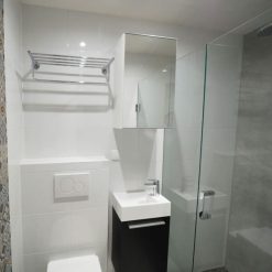 Tegel Wit Hoogglans Gerectificeerd 30x60 Sfeer
