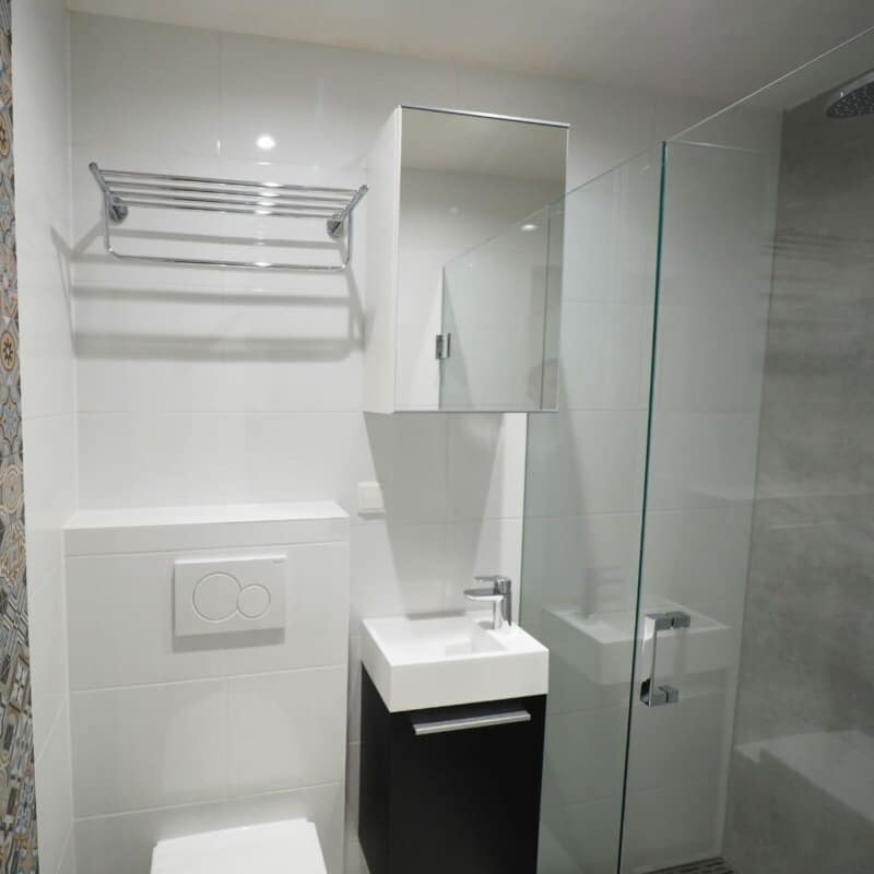 Tegel Wit Hoogglans Gerectificeerd 30x60 Sfeer