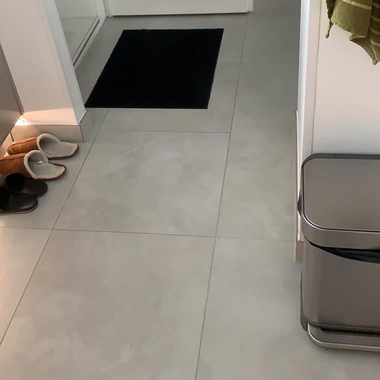 Betonlook Tegel met leggen