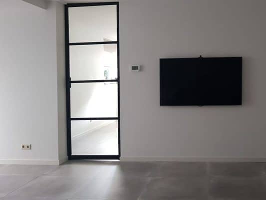 Betonlook Tegels in Woonkamer