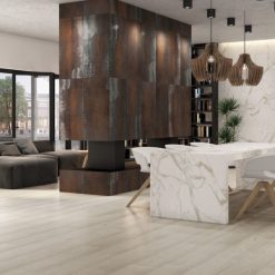 Metallook Tegels 100x100 Brons Tau Corten