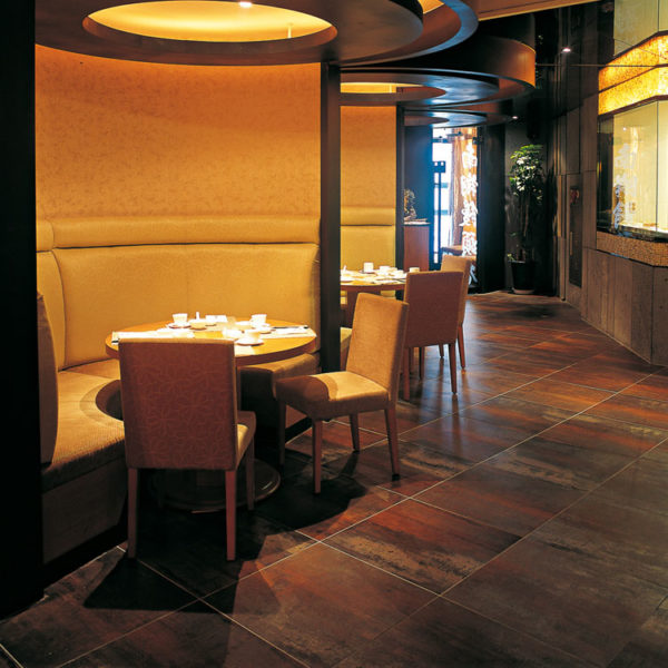 Metallook Tegels 100x100 Brons Tau Corten