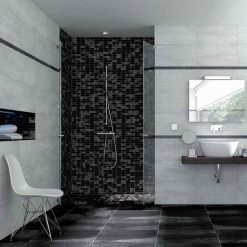 Metallook Tegels 60x60 Zwart Tau Corten Black