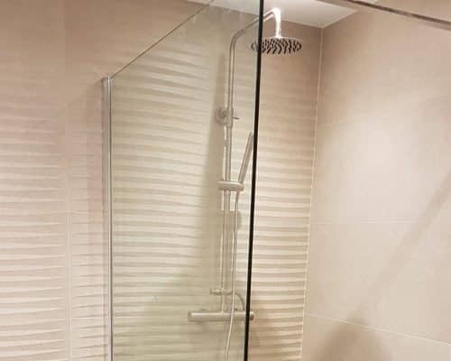 Metallook Tegels met Bruine Golvende Decortegels