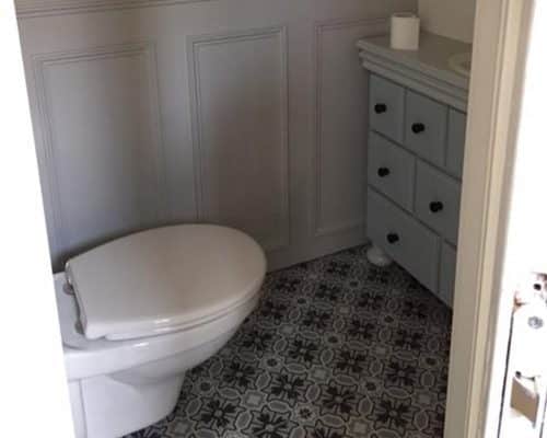 Portugese Tegels in Toilet