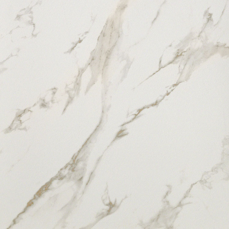 Marmerlook tegel 120x120 Wit Statuario Oro