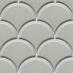 Schubben Tegels 13x15 - Escama Grijs Hoogglans