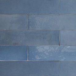 Handvorm Tegels 6,2x25 - Atelier Marokkaanse Zellige Blauw