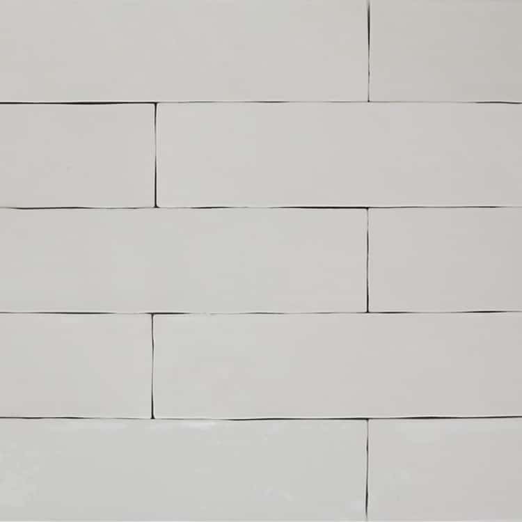 Handvorm Tegels 6,2x25 - Atelier Marokkaanse Zellige Wit