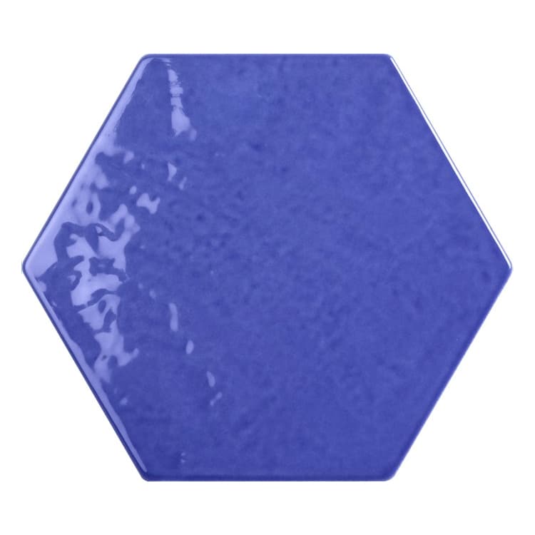 Hexagon Handvorm Tegels - Marokkaanse Zellige Tonalite Exabright Gebroken Lavendel