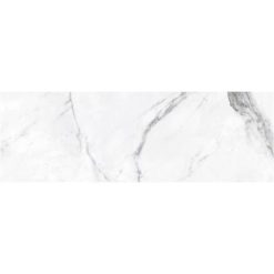 Marmerlook tegel 120x40 Wit Statuario Mat