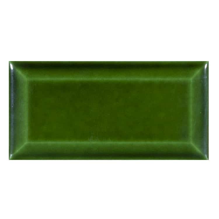 Metro Tegels 7,5x15 - Heritage Facet Glans Donkergroen