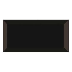 Metro Tegels 7,5x15 - Heritage Facet Glans Zwart