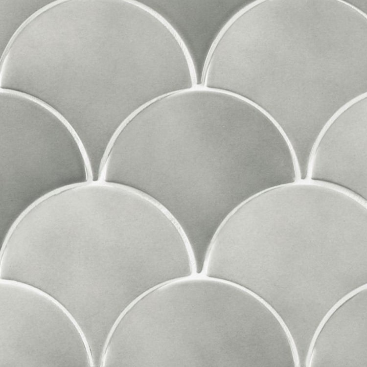 Schubben Tegels 13x7 - Natucer Squama Grijs