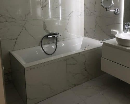 Marmerlook Tegels in Badkamer