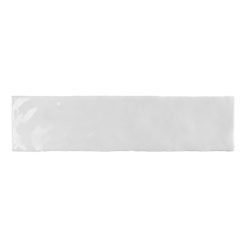 Handvorm Tegel 7,5×30 – Shiny White Wit Glans
