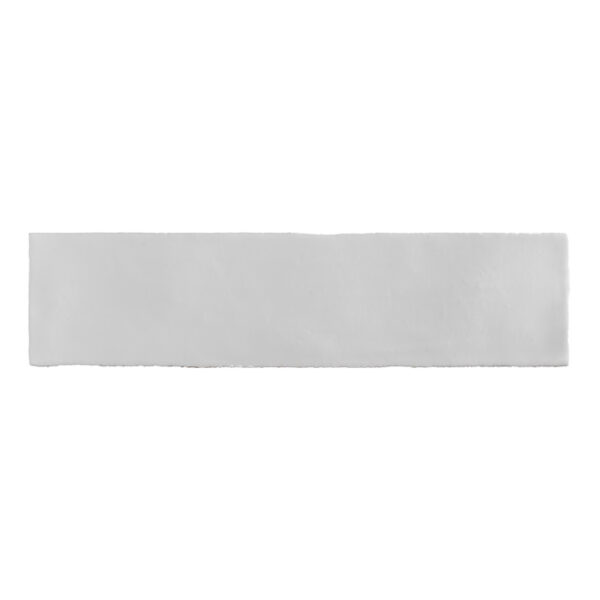 Handvorm Tegel 7,5×30 – Shiny White Wit Glans