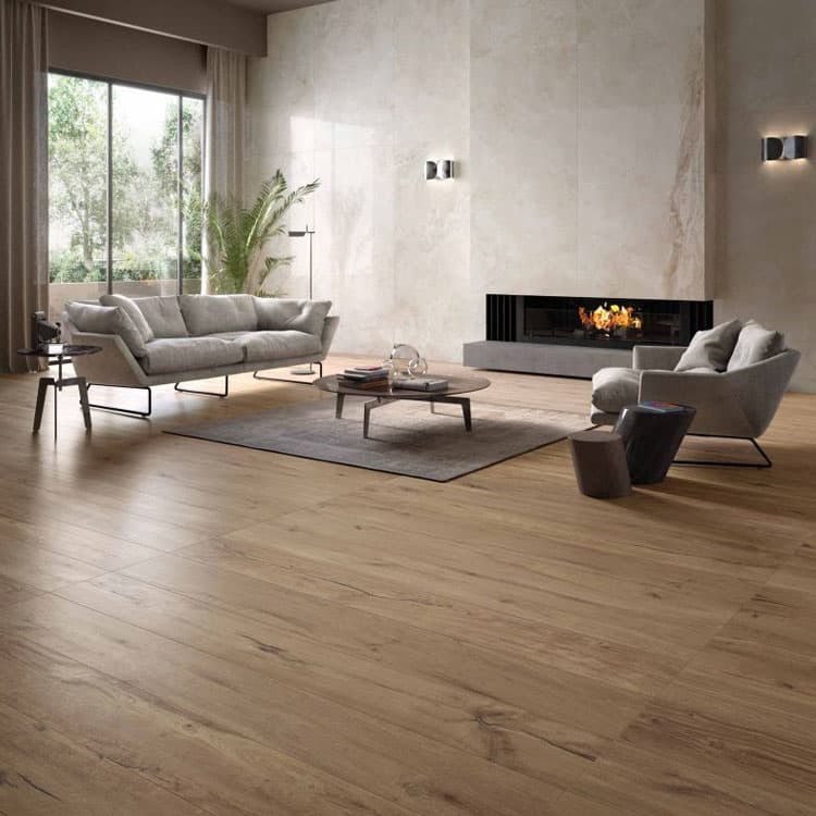 Eiken Bruin Flaviker Cozy Brown 120×20