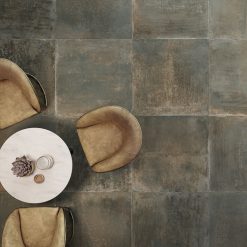 Alternative view of Metallook Roestlook Tegels 60x60 Saloni Foundry Bronce Brons