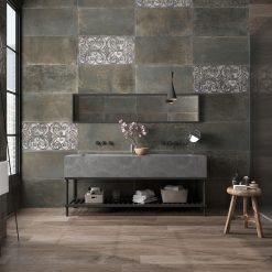 Alternative view of Metallook Roestlook Tegels 45x90 Foundry Bronce Brons