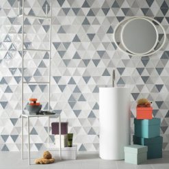 Alternative view of Driehoek Tegels 13,2x11,4 - 3Lati Donkergrijs