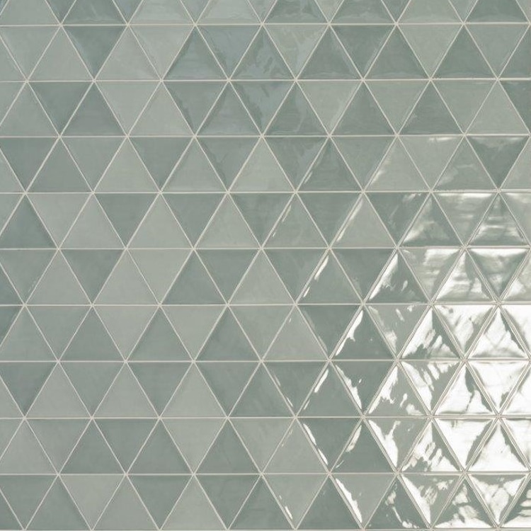 Driehoek Tegels 13,2x11,4 - 3Lati Groen