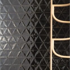 Alternative view of Driehoek Tegels 13,2x11,4 - 3Lati Zwart