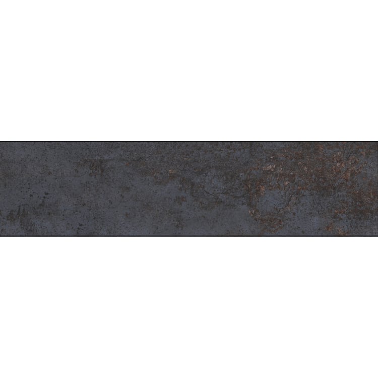 Metallook Tegel 120×30 Metallo Nero Roestlook