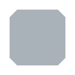 Octagon Achthoek Tegel 20x20 - Vodevil Cabaret Grijs