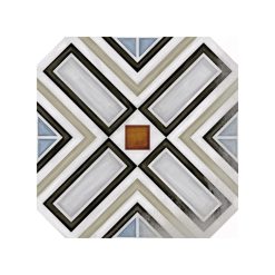 Octagon Achthoek Tegel 20x20 - Vodevil Cabaret Ritter Multi Octagon Achthoek Tegel 20x20 - Vodevil Cabaret Ritter Multi