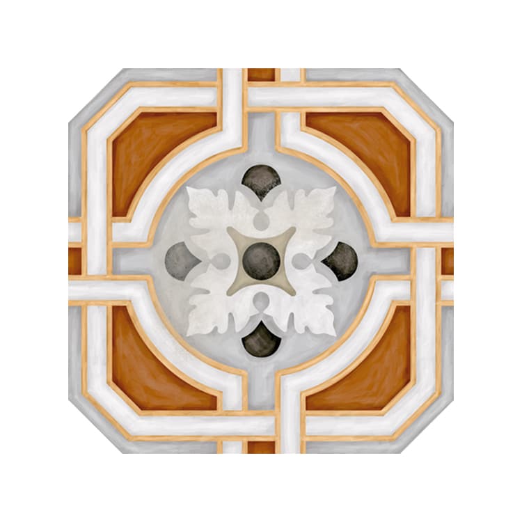 Octagon Achthoek Tegel 20x20 - Vodevil Cabaret Zimer Multi Octagon Achthoek Tegel 20x20 - Vodevil Cabaret Zimer Multi