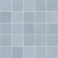 Effen Tegels 29,3x29,3 - Pop Tile Sixties Celeste Lichtblauw Patroon