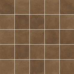 Effen Tegels 29,3x29,3 - Pop Tile Sixties Chocolate Donkerbruin Patroon