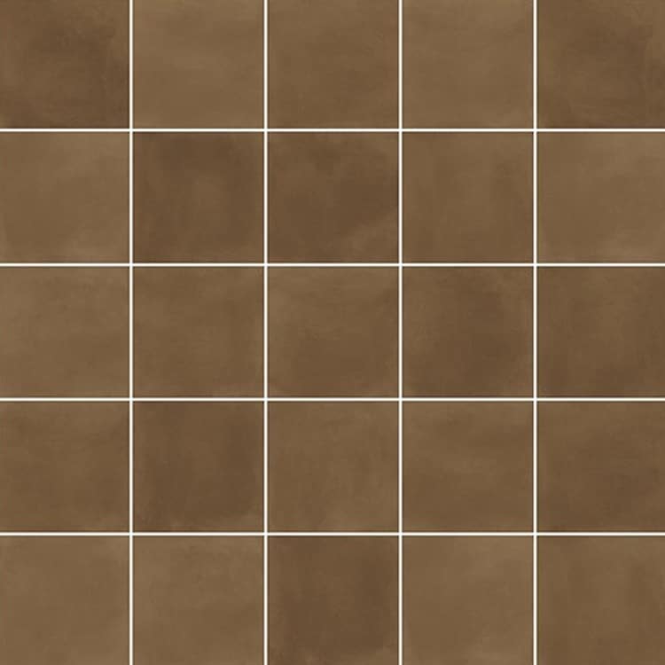 Effen Tegels 29,3x29,3 - Pop Tile Sixties Chocolate Donkerbruin Patroon