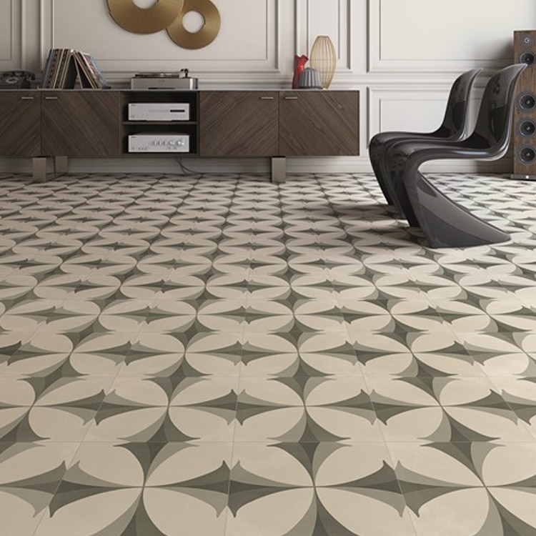 Tegel 29,3x29,3 - Pop Tile Flaps Zwart Wit Tegel 29,3x29,3 - Pop Tile Flaps Zwart Wit