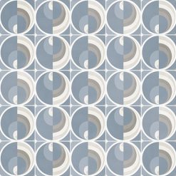 Tegel 29,3x29,3 - Pop Tile Harris Celeste Blauw Bruin
