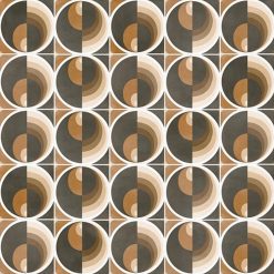 Portugese Tegels 29,3x29,3 - Pop Tile Harris Marengo Bruin Patroon copy
