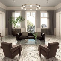Alternative view of Terrazzo Look Tegel Creme Oranje 60x120 Venice Villa Ivory Naturale
