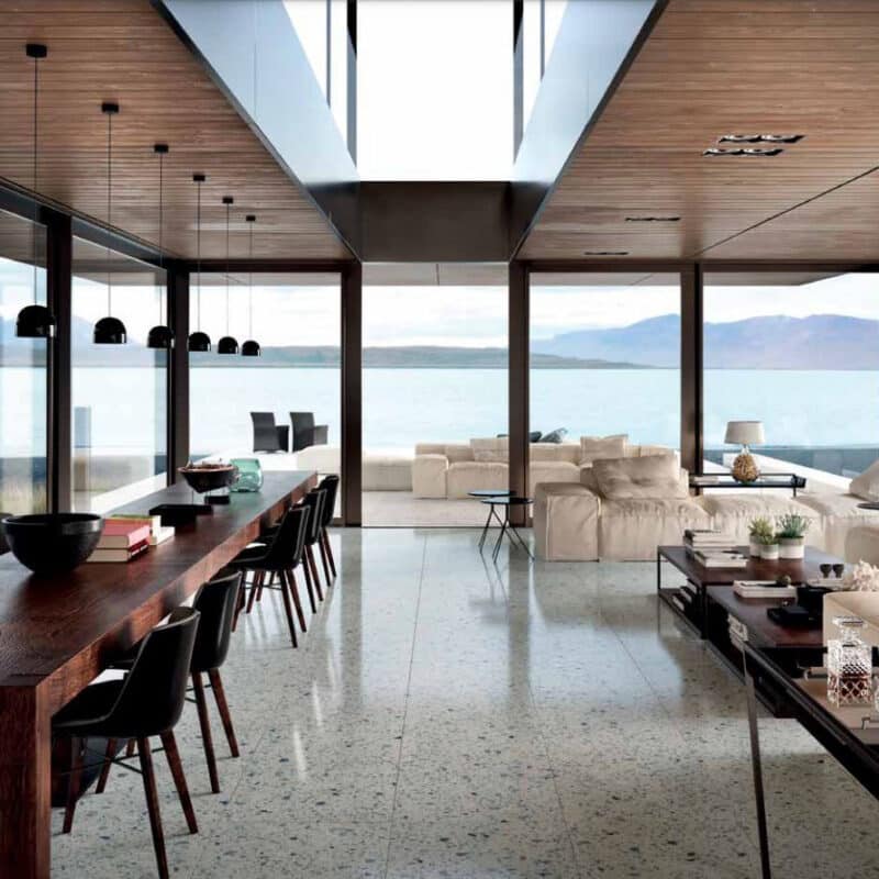 Terrazzo Look Tegel Wit Blauw 60x120 Venice Villa Blue Naturale Terrazzo Look Tegel Wit Blauw 60x120 Venice Villa Blue Naturale