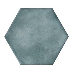 Hexagon Tegels 14x16 - Nuance Exa Handvorm Acqua Turquoise