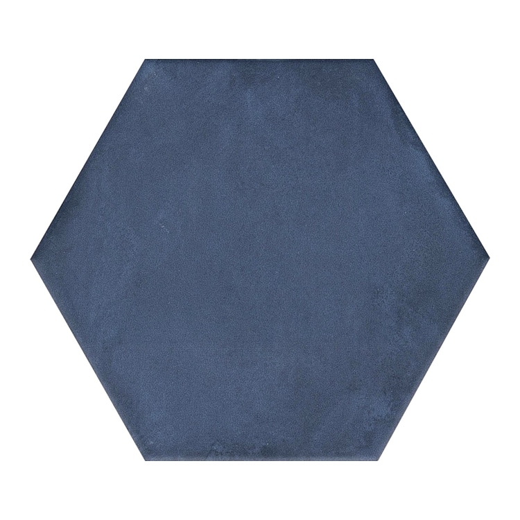Hexagon Tegels 14x16 - Nuance Exa Handvorm Blu Blauw