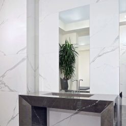 Marmerlook Tegels 120x120 - MMKR Statuario Grigio Lux Sfeer