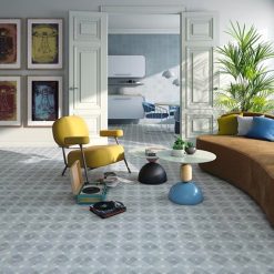 Portugese Tegels 15×15 – Pop Tile Cavern Lichtblauw Sfeer
