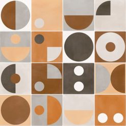 Portugese Tegels 15×15 – Pop Tile Popart Mix Patroon
