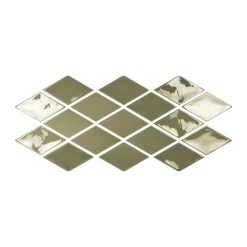 Ruit Tegels 9,8x16,7 - Memories Looks Handvorm Victrorian Olijf Groen Patroon