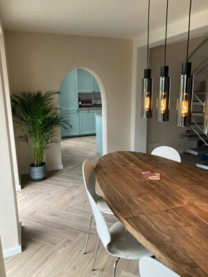 Visgraat Tegels in de woonkamer - 15x90 cm Antique Rovere - Tegels inclusief tegelzetwerk